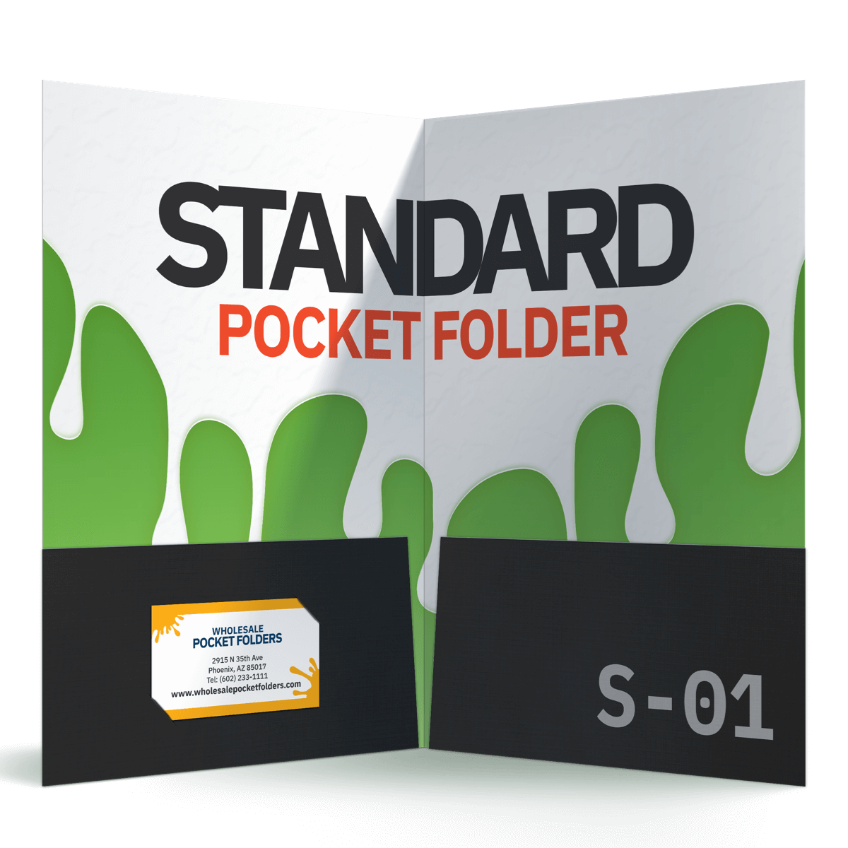 Custom Presentation Folders Wholesale Pocket Folders