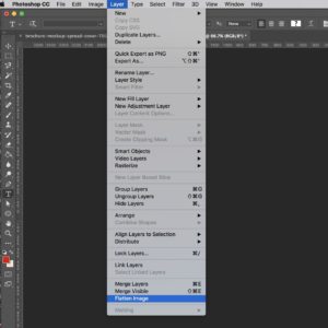 Flatten Transparencies in Photoshop