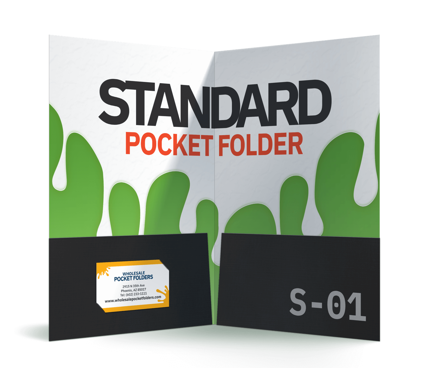Custom Presentation Folders Wholesale Pocket Folders